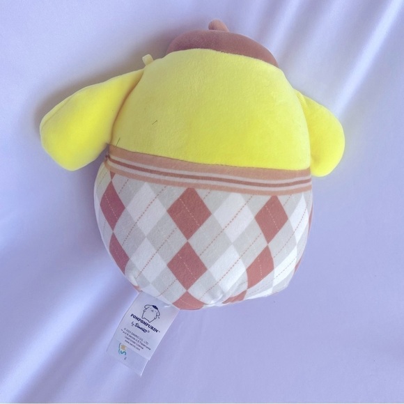 7"  Squishmallows Hello Kitty Plaid Pompompurin - Picture 8 of 8